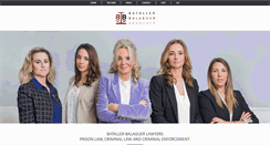 Desktop Screenshot of batallerbalaguerabogados.com